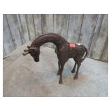 BRASS GIRAFFE FIGURINE