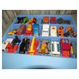 MATCHBOX CAR CASE & ASSORTED DIECAST VEHICLES