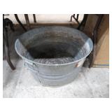 GALVANIZED WASH TUB