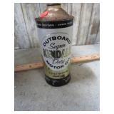 FULL VINTANGE KENDALL OUTBOARD OIL TIN