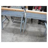2-- FOLDING SAW HORSES