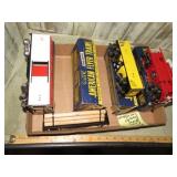 AMERICAN FLYER MODEL TRAIN METAL FREIGHT CARS &