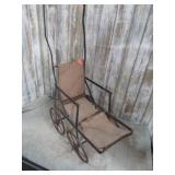 VINTAGE METAL BUGGY TOY