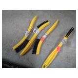 4-- 8 1/2" SCRUB BRUSHES