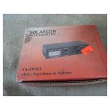 SWR-WATT METER & MATCHER 1W & 100W