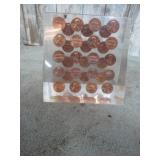 LINCOLN CENT PAPER WEIGHT