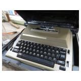 TYPEWRITER & 2 PARTS FISHING RODS