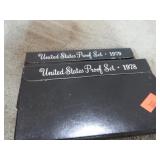 1978 & 1979 U.S. PROOF COIN SETS