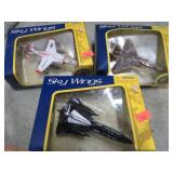 3-- DIECAST SKYWINGS MILITARY JETS