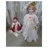 CAPODIMONTE POPCELAIN DOLL