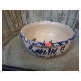 STONEWARE POPCORN BOWL