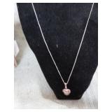 STERLING SILVER SEA TURTLE W/ CHAIN 5.4g