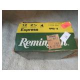 25-- 12ga 2 3/4" #4 SHOTSHELLS