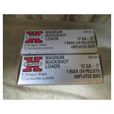 2 BXS-- 12ga 2 3/4" #1 BUCK SHOT SHOTSHELLS