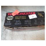 9-- 12ga 3 1/2" #6 TURKEY SHOTGUN SHELLS
