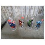 4-- AVENGER COMIC GLASSES