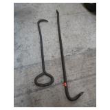 RAILROAD PAD HOOK & CROW BAR