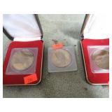 3-- VA NATIONAL BANK MEDALLIONS