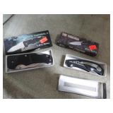 3-- FROST CUTLERY POCKET KNIVES