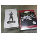 HALLMARK X WING FIGHTER & CYLON CENTURIAN