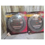 2-- NEW 8 1/4" CARBIDE SAW BLADES