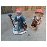 SANTA CLAUS FIGURINES