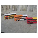 3-- DIECAST BUSES