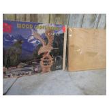 WOOD CRAFT EAGLE & BUTTERFLY MODELS