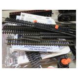 "H O" SCALE MODEL TRAIN TRACK