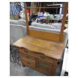 OAK WASH STAND