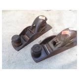 2-- WOOD PLANES -- ONE MARKED STANLEY #120