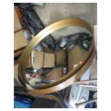2-- ROUND WALL MIRRORS