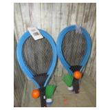 2 SETS-- RACKET TOYS