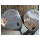 2--BIG BERTHA DRIVE GOLF CLUBS