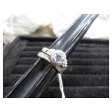 GABRIEL & CO ENGAGEMENT / WEDDING BAND SET