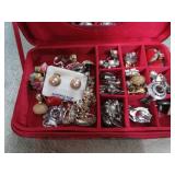 COSTUME JEWELRY & BOX