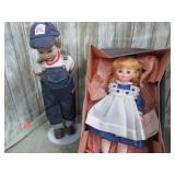 BOY & MADAME ALEXANDER GIRL DOLLS