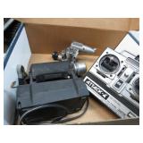 FUTABA ATTACK 4 RC RADIO, GP 25 ENGINE & STARTER