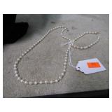 PEARL & GOLD NECKLACE & BRACELET