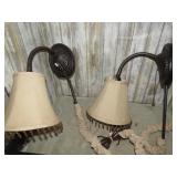 PAIR-- WALL SCONCE LAMPS