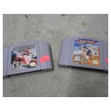 2-- NINTENDO 64 VIDEO GAME CARTRIDGES