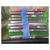 10-- XBOX ONE GAME DISCS