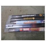 5-- PS3 VIDEO GAME DISCS