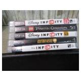 5-- SONY PS3 GAME DISCS