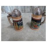 BEER STEIN S&P SHAKER SET