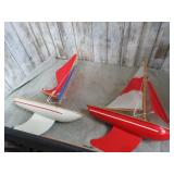 2-- MODEL SAILING BOATS