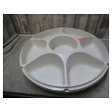 TUPPERWARE CHIP & DIP BOWL