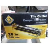 20" CERAMIC TILE CUTTER
