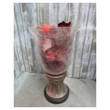 VASE W/ DRIED / ARTIFICIAL PLANTS