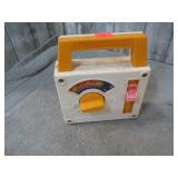 1981 FISHER PRICE WIND-UP RADIO TOY